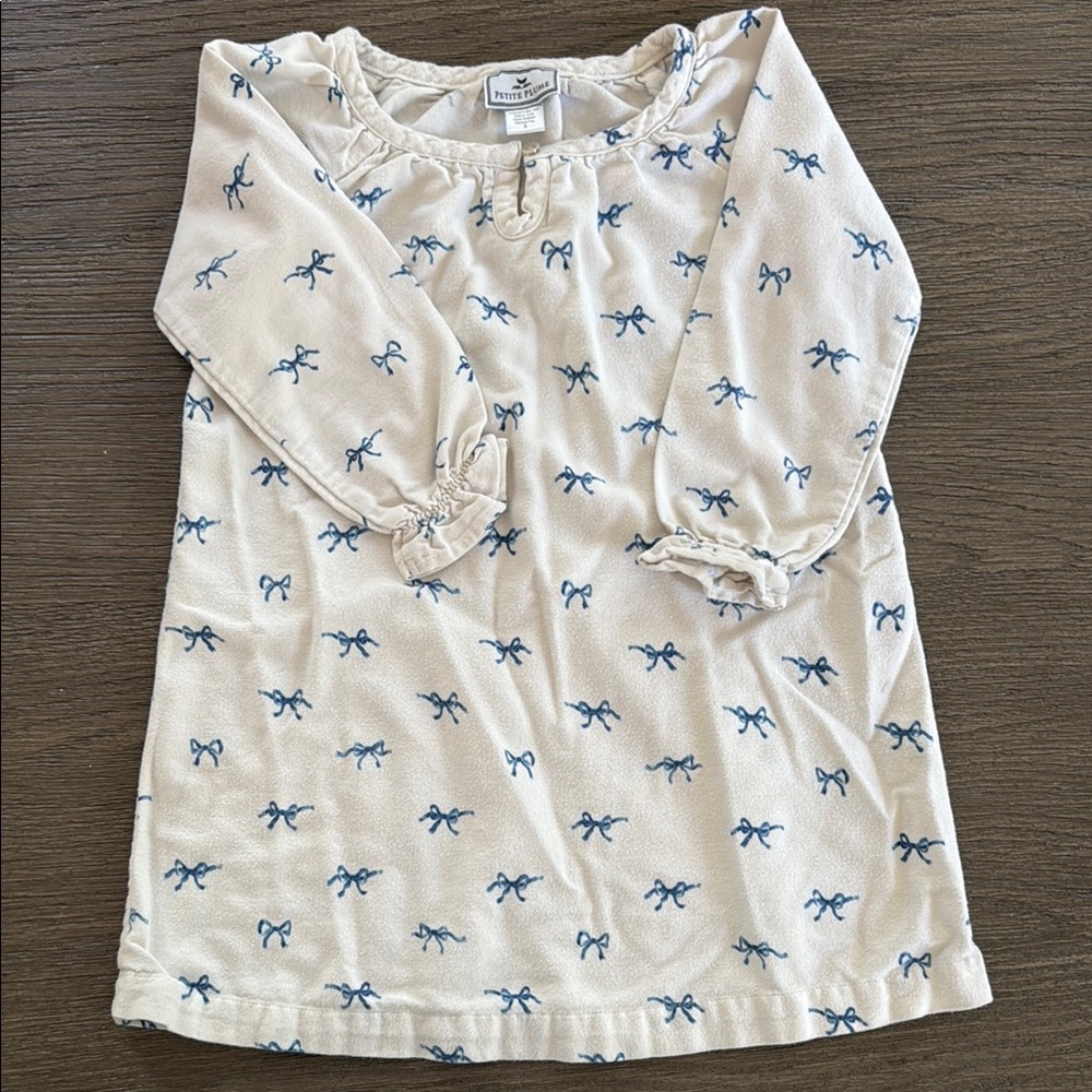 Petite Plume Girl's Flannel Delphine Nightgown